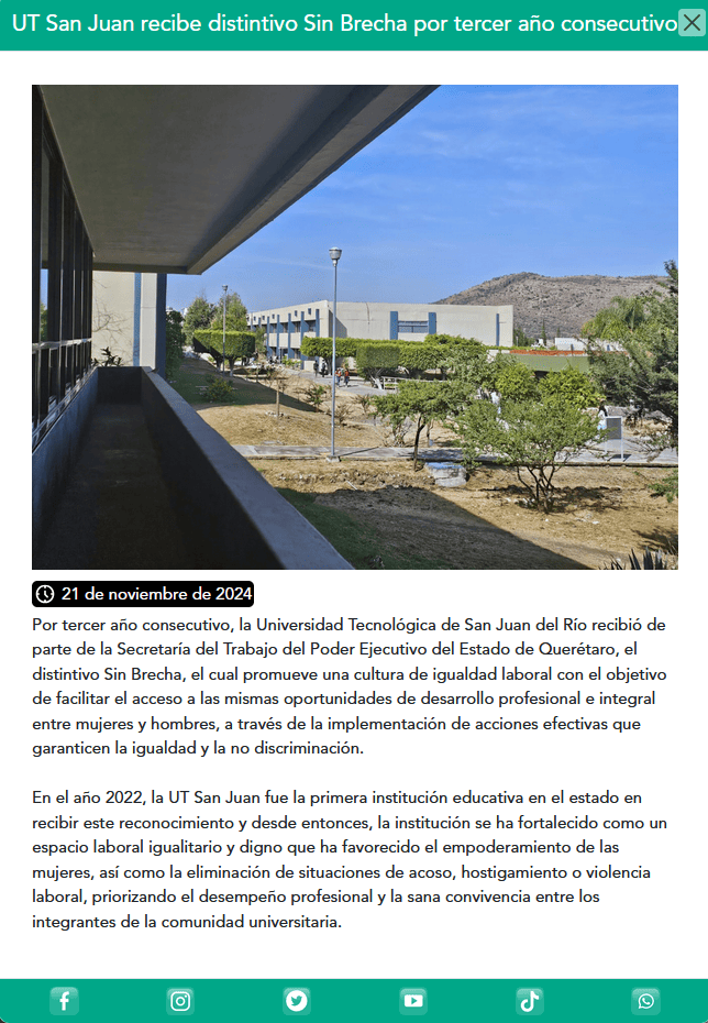 Nota Distintivo Sin Brecha